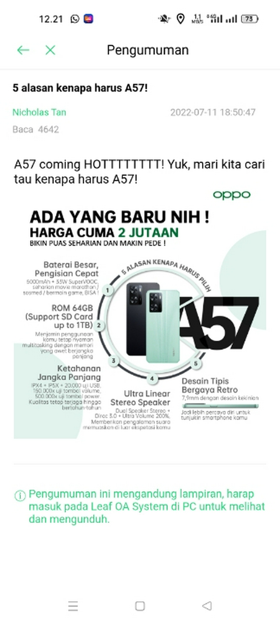 Oppo a57 ram 4+4gb internal 64gb-2