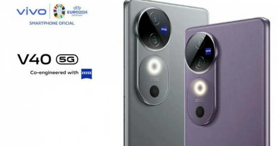 Vivo V40 5G 12/256GB Snapdragon® 7 Gen3 Camera Optik ZEISS FlashCarger 80W 5500mAh Garansi Resmi