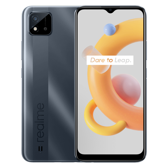 REALME C20 32GB IRON GREY - NEW!! - GARANSI RESMI-2