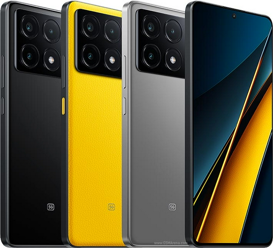 Xiaomi POCO X6 PRO 5G Dimensi 8300 Ultra Turbo 67W Flow AMOLED (12/512GB) - Garansi Resmi-4