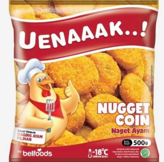 Nugget Coin Belfoods isi 500gr 