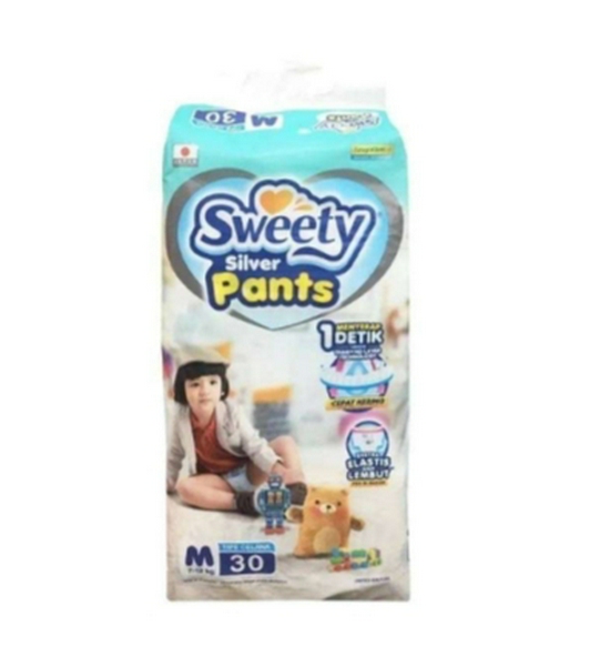 SWEETY SILVER PANTS M30