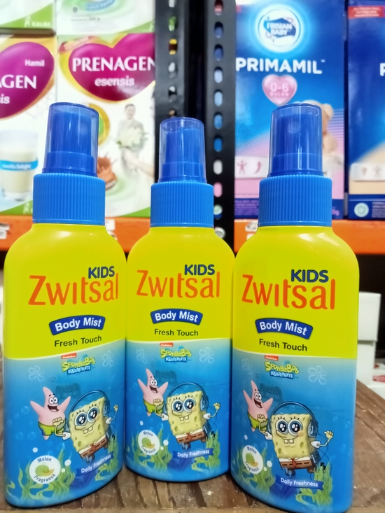 Zwitsal Kids Body Mist Fresh Touch 100ml-2