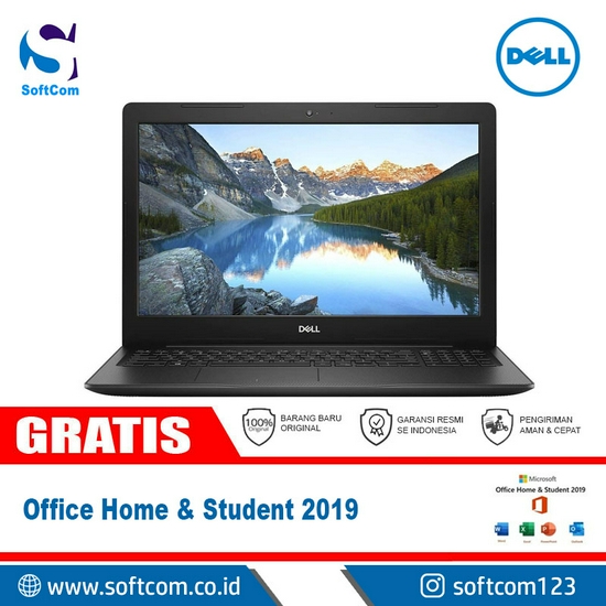 Dell Vostro 3400 /Core i3-1115G4/8GB/256GB SSD/14″/Win 10 Home+OHS 2019/Black