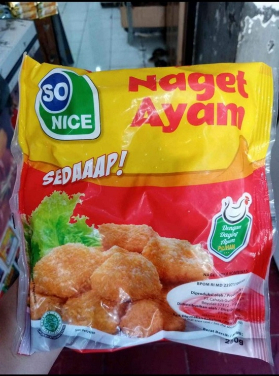 Naget So Nice Sedap 250gr