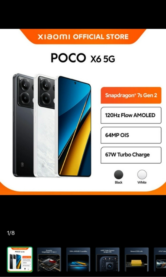 POCO X6 5G 12/256GB RESMI