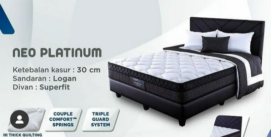Comforta Superfit Neo Platinum (set) 180 x 200