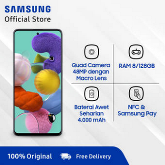 Samsung Galaxy A51 8GB/128GB RESMI