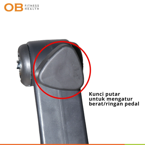 Sepeda Statis Terapi Stroke OB Fit OB-132 latih lutut kaki Mini Bike Portable-4