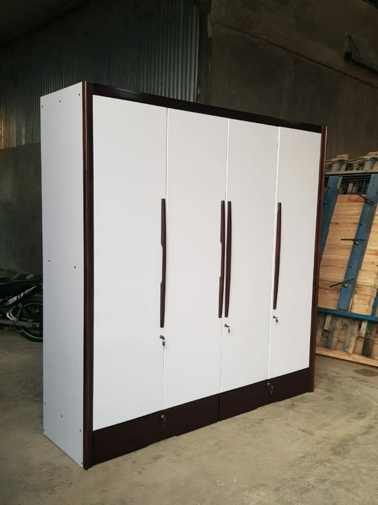 Lemari Pakaian Premium Full Solid Wood