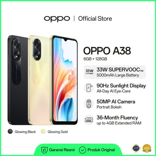 OPPO A38 6/128GB RESMI