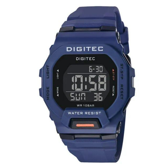 Digitec DG-5169T Jam Tangan Digital Pria Original Rubber - Biru