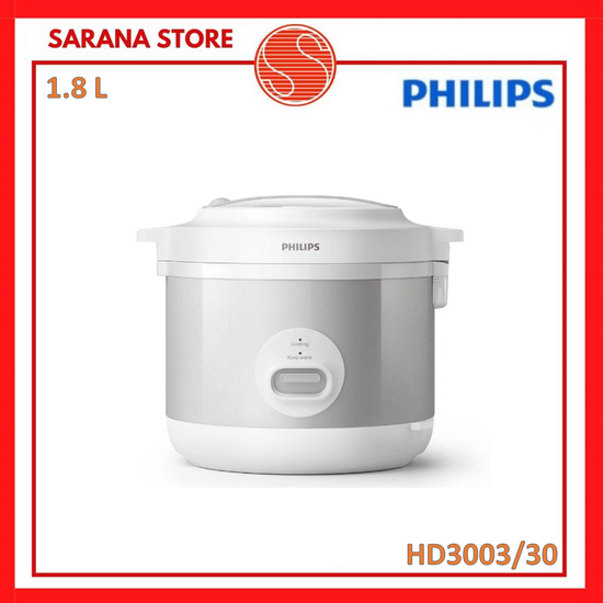 Philips Rice Cooker 1.8L HD-3003 Seri 1000-2