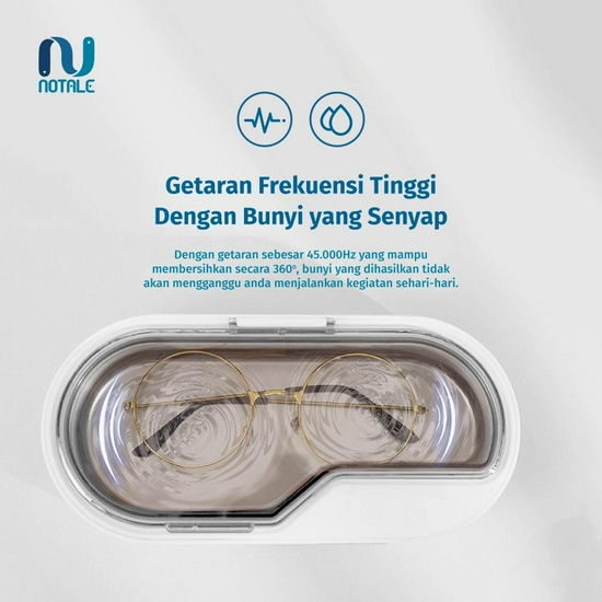 NOTALE PEMBERSIH KACAMATA DAN PERHIASAN ULTRASONIC CLEANER-5