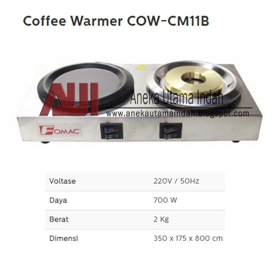 FOMAC COW-CM11B MESIN PENGHANGAT KOPI- TEH COFFEE - TEA WARMER MACHINE