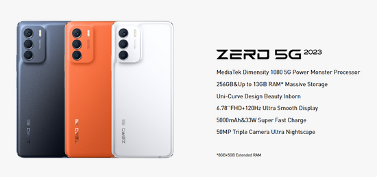 Infinix Zero 5G (2023) Ram 8GB Rom 256GB - Garansi Resmi -3